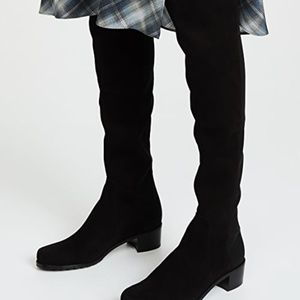 Stuart Weitzman Reserve Stretch Suede Over-the-Knee Boots NWOT!